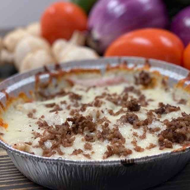 Meat Lover Pizza Bowl.