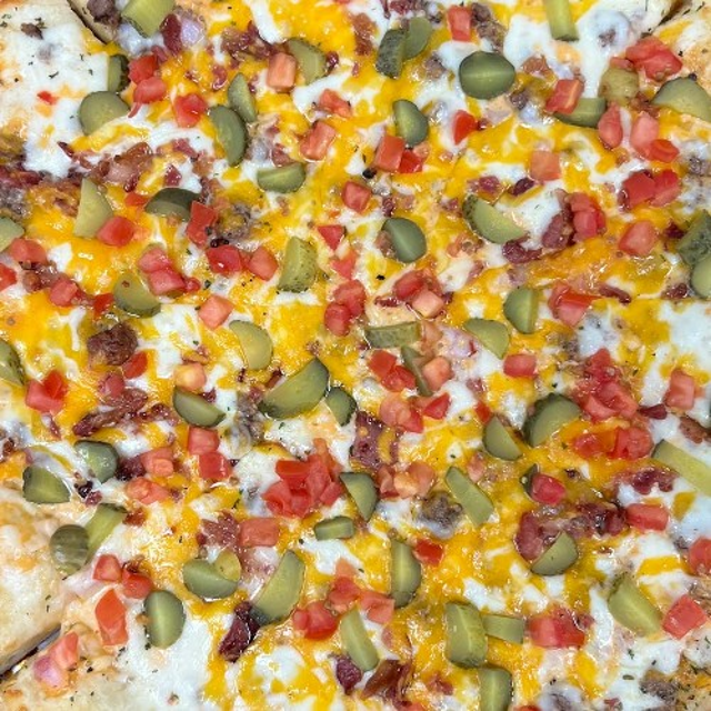 Cheeseburger Pizza (Small 12'').